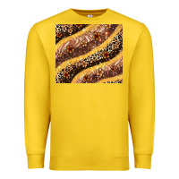 Lemon melanin leopard glitter Premium Sweatshirt - Zillion Design Studio