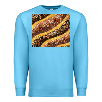 Ocean Blue melanin leopard glitter Premium Sweatshirt - Zillion Design Studio