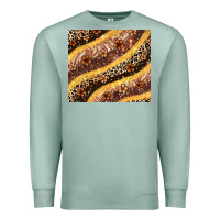 Seafoam melanin leopard glitter Premium Sweatshirt - Zillion Design Studio