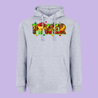 Heavyweight Hoodie power juneteenth