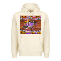 Sandshell mama bear sunflowers purple Premium Hoodie - Jasminsmagicworld