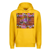 Lemon mama bear sunflowers purple Premium Hoodie - Jasminsmagicworld