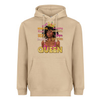 Mushroom queen afro woman Heavyweight Hoodie - texasbilliewilder