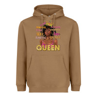 Toasted Coconut queen afro woman Heavyweight Hoodie - texasbilliewilder