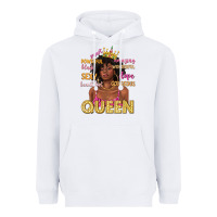 White queen afro woman Heavyweight Hoodie - texasbilliewilder