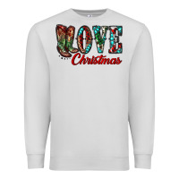 Dove Grey christmas love boots Premium Sweatshirt - RanaPortraitStore