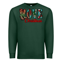 Sports Green christmas love boots Premium Sweatshirt - RanaPortraitStore