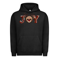 Pigment Black joy reindeer Urban Hoodie - AdoDesignShop