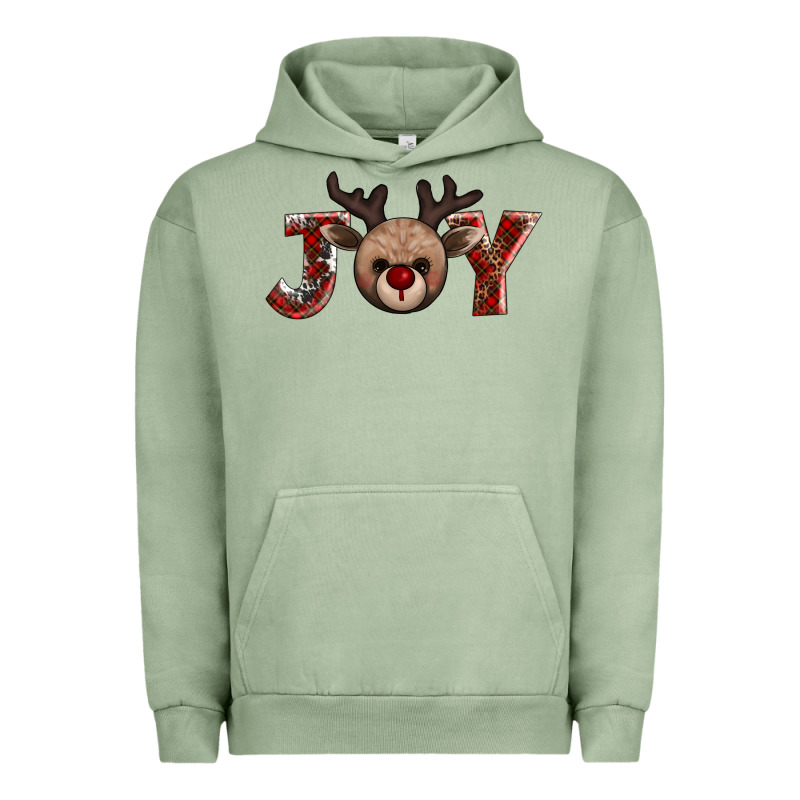 Joy Reindeer Urban Hoodie by AdoDesignShop | Teevron