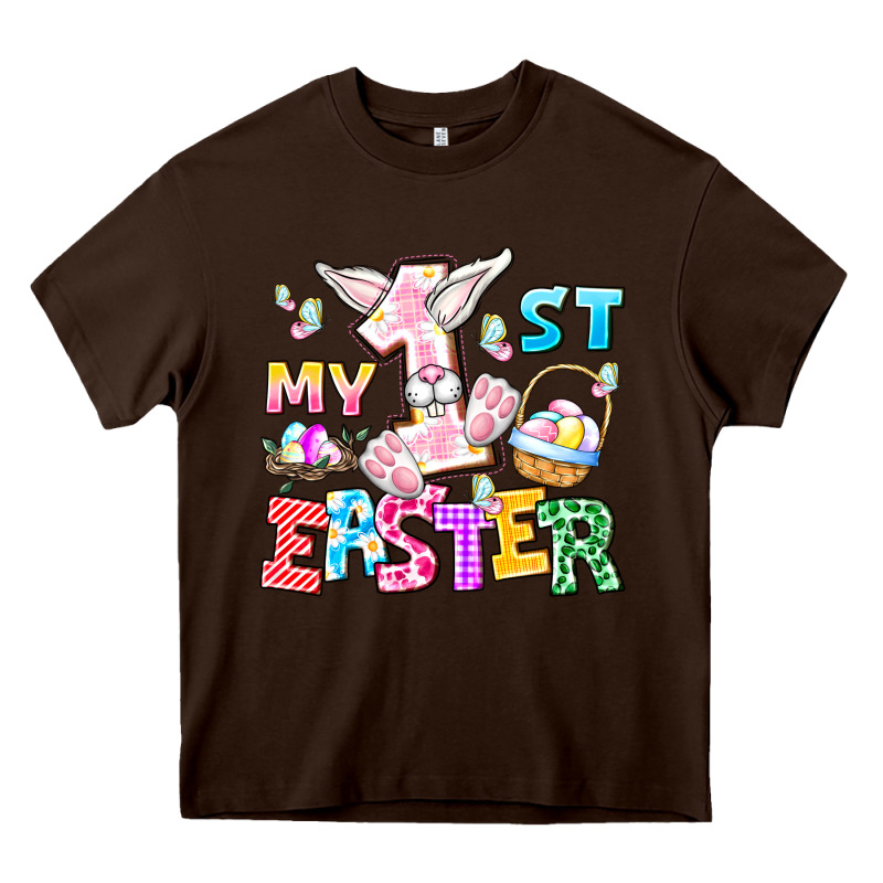 My 1st Easter Heavy Core Tee by CowhideDigitalArt | Teevron