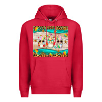 Cardinal summer gnomes Premium Hoodie - Artiststas