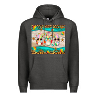 Charcoal Heather summer gnomes Premium Hoodie - Artiststas