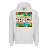 Dove Grey summer gnomes Premium Hoodie - Artiststas