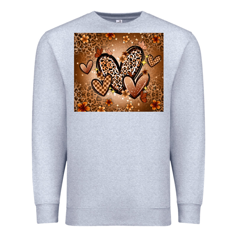 Melanin Hearts Premium Sweatshirt by Zillion Design Studio | Teevron