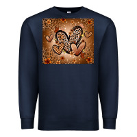 Navy melanin hearts Premium Sweatshirt - Zillion Design Studio