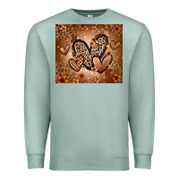 Seafoam melanin hearts Premium Sweatshirt - Zillion Design Studio