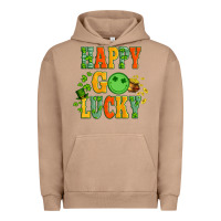 Pigment Burro happy go lucky  with coin and shamrock Urban Hoodie - Artiststas