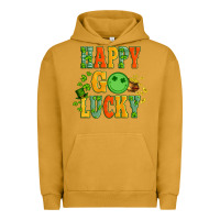 Pigment Peanut Butter happy go lucky  with coin and shamrock Urban Hoodie - Artiststas
