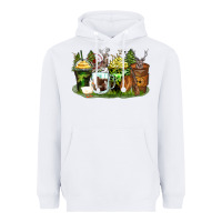 White hunter coffee cups Heavyweight Hoodie - Zillion Design Studio