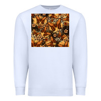 White melanin butterfly Premium Sweatshirt - Zillion Design Studio