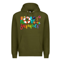 Army Green love summer Premium Hoodie - Artiststas