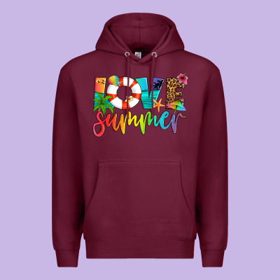 Love Summer Premium Hoodie Designed By Artiststas