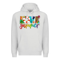 Dove Grey love summer Premium Hoodie - Artiststas