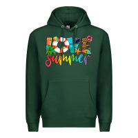 Sports Green love summer Premium Hoodie - Artiststas