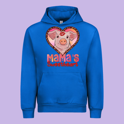Mama's Sweetheart Baby Pig Urban Hoodie Designed By Adodesignshop