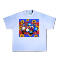 Grape Ice American flag gnomes truck sunflowers star leopard glitter Urban Heavy Tee - Artiststas