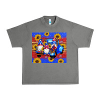 Tornado American flag gnomes truck sunflowers star leopard glitter Urban Heavy Tee - Artiststas