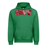 Love With Kiss Urban Hoodie | Teevron