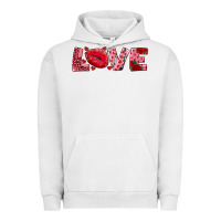 Pigment Lunar Rock love with kiss Urban Hoodie - AdoDesignShop