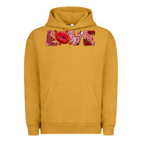 Pigment Peanut Butter love with kiss Urban Hoodie - AdoDesignShop