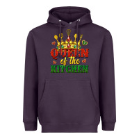 Plum queen of the kitchen Heavyweight Hoodie - texasbilliewilder