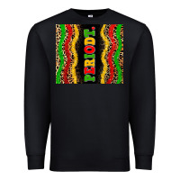 Black juneteenth periodt Premium Sweatshirt - Zillion Design Studio