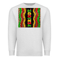 Oatmeal Heather juneteenth periodt Premium Sweatshirt - Zillion Design Studio