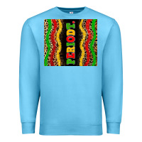 Ocean Blue juneteenth periodt Premium Sweatshirt - Zillion Design Studio