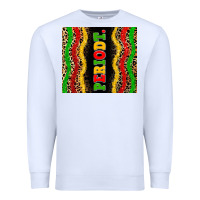 White juneteenth periodt Premium Sweatshirt - Zillion Design Studio