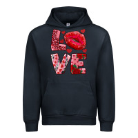 Navy love kiss Urban Hoodie - AdoDesignShop