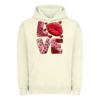 Pigment Pistachio love kiss Urban Hoodie - AdoDesignShop