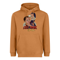 Meerkat self made babe afro black woman Heavyweight Hoodie - texasbilliewilder