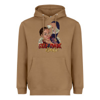 Toasted Coconut self made babe afro black woman Heavyweight Hoodie - texasbilliewilder