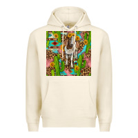 Tofu western boer goat seamless pattern Premium Hoodie - BundleAndBundleShop