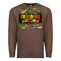 Chestnut juneteenth freedom 1865 Premium Sweatshirt - Zillion Design Studio