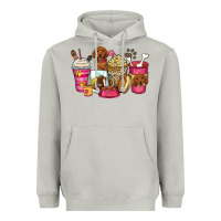 Moon Dust dachshund coffee cups Heavyweight Hoodie - Zillion Design Studio