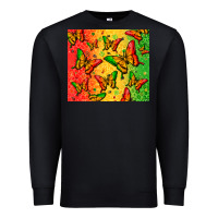 Black juneteenth butterfly Premium Sweatshirt - Zillion Design Studio