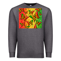 Charcoal Heather juneteenth butterfly Premium Sweatshirt - Zillion Design Studio