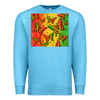 Ocean Blue juneteenth butterfly Premium Sweatshirt - Zillion Design Studio