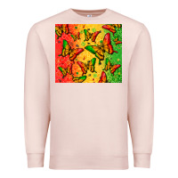 Pale Pink juneteenth butterfly Premium Sweatshirt - Zillion Design Studio